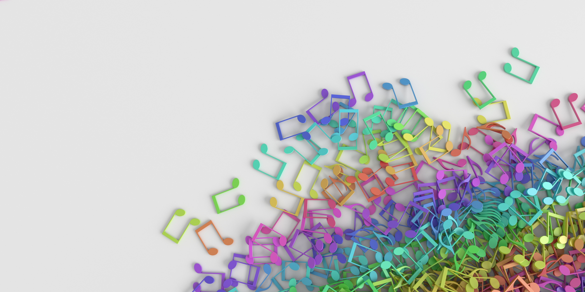 Musical notes background